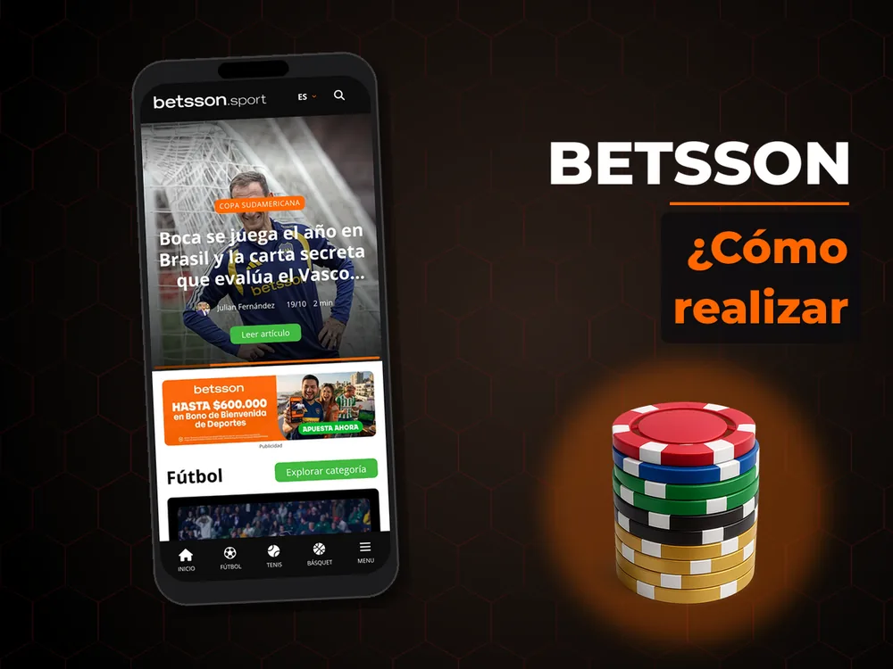 Betsson - ¿Cómo realizar