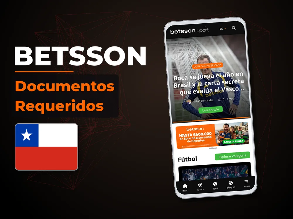 Betsson - Documentos Requeridos