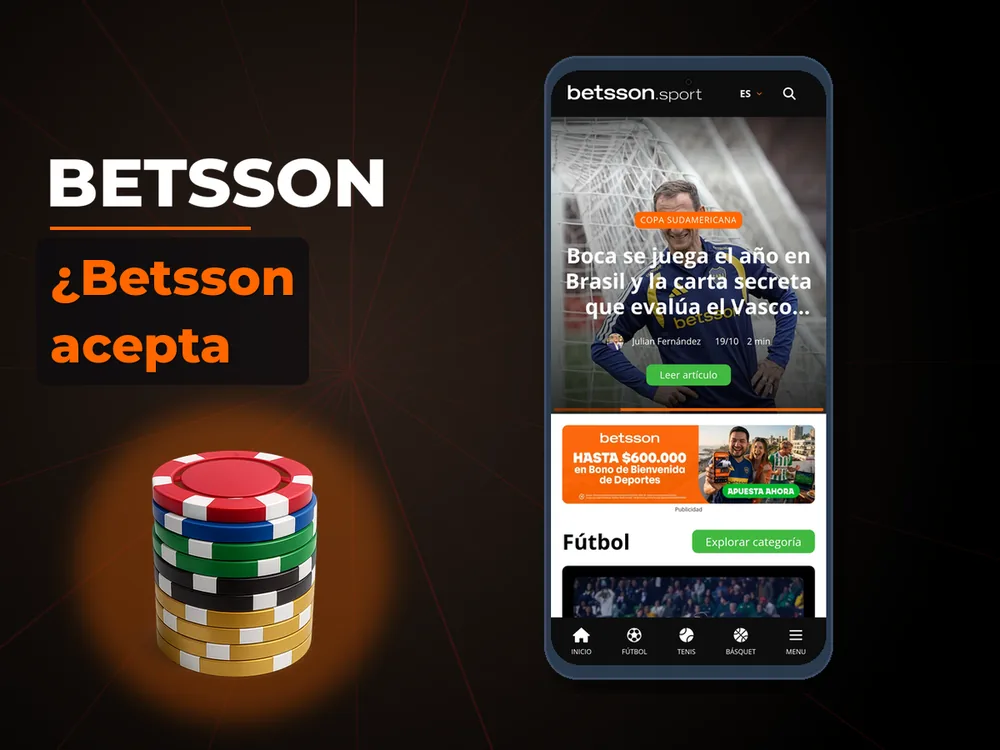 Betsson - ¿Betsson acepta