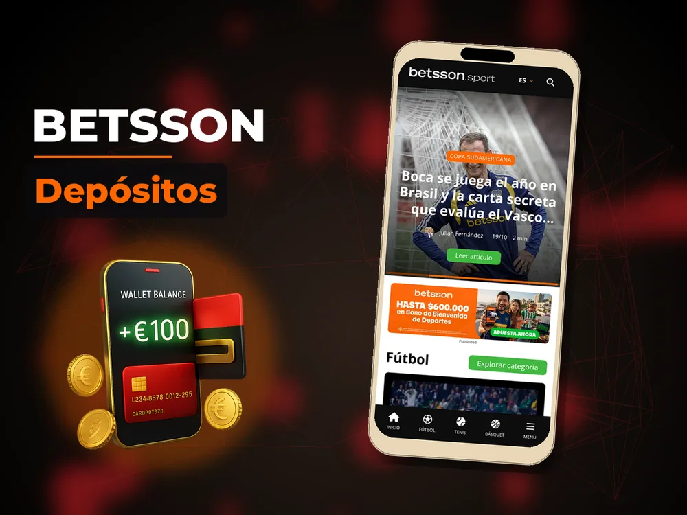 Betsson - Depósitos