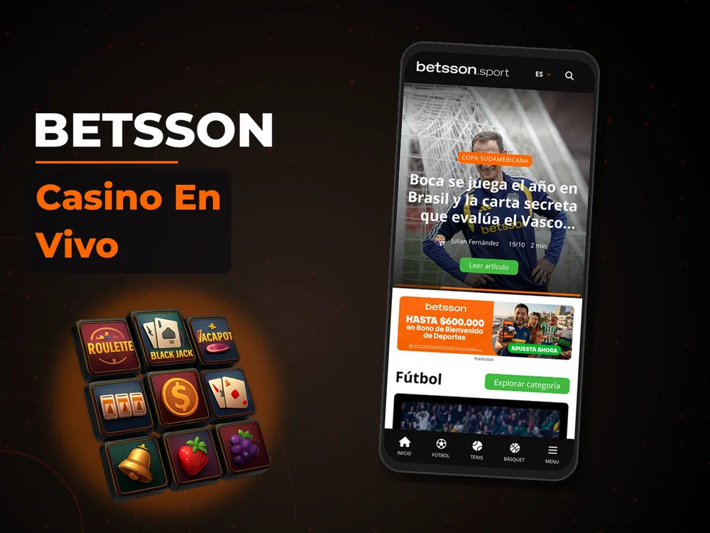 Betsson - Casino En Vivo