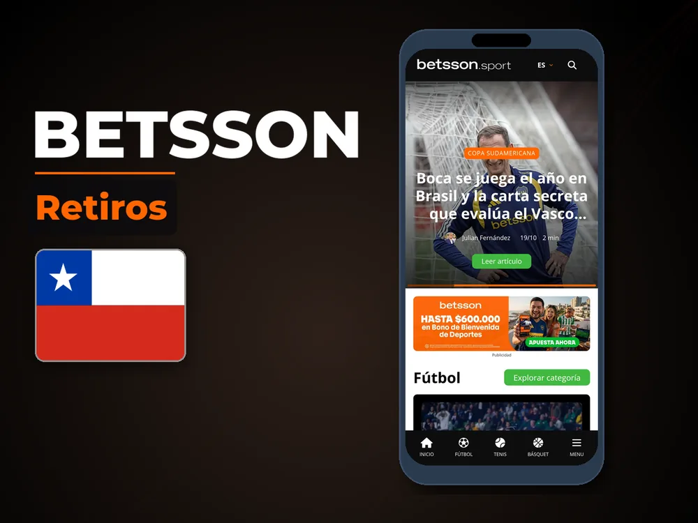 Betsson - Retiros